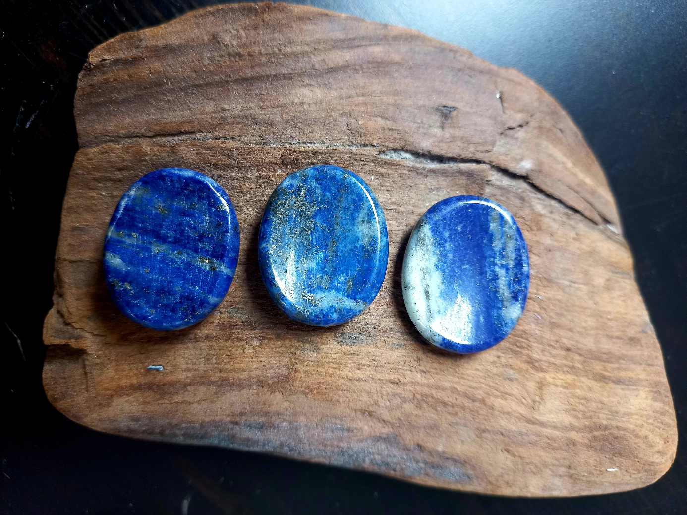 Lapislazuli Daumensteine klein
