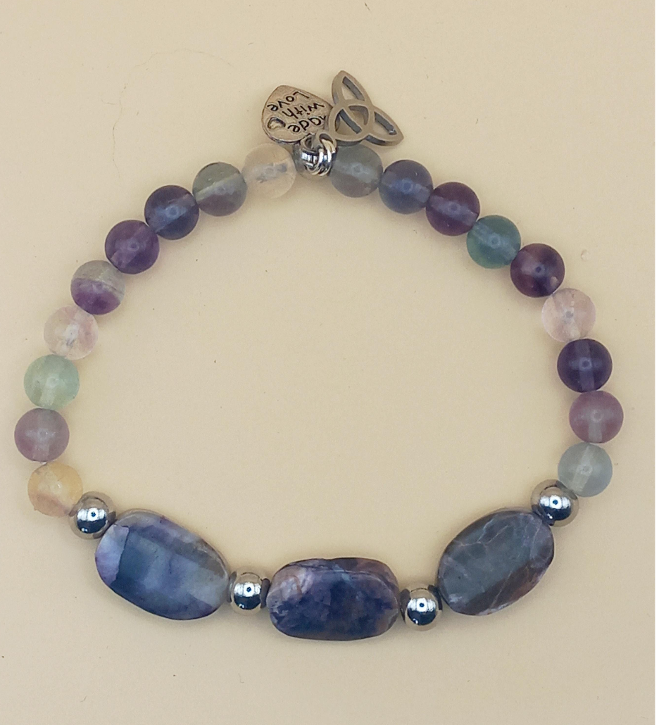 Armband "Tiffany" mit Fluoritopal