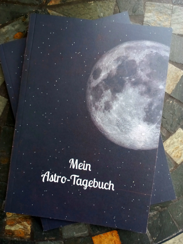 Astrotagebuch Vorderseite